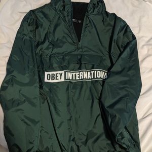 Obey- Waterproof hoodie